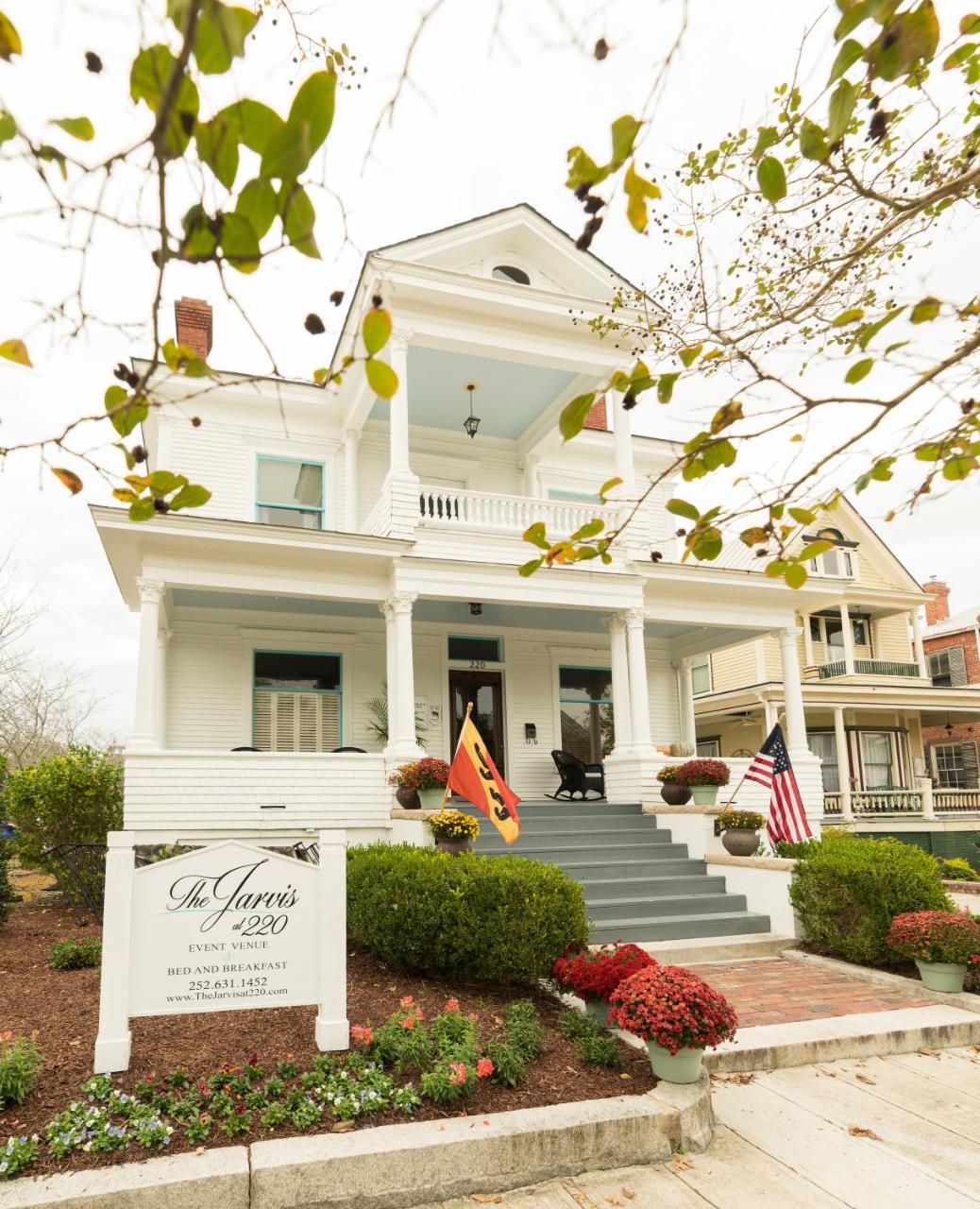 The Jarvis At 220 Bed and Breakfast New Bern Exteriör bild